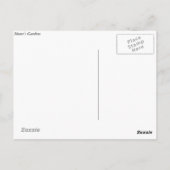 ツタで覆われた歩道 ポストカード (裏面)