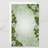 ツタとクチナシ 便箋 (正面/裏面)