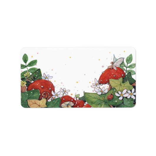 ツタとトースツールのラベル ラベル (正面)