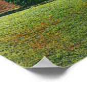 ツタに覆われたチャペルの外観 ポスター (角)