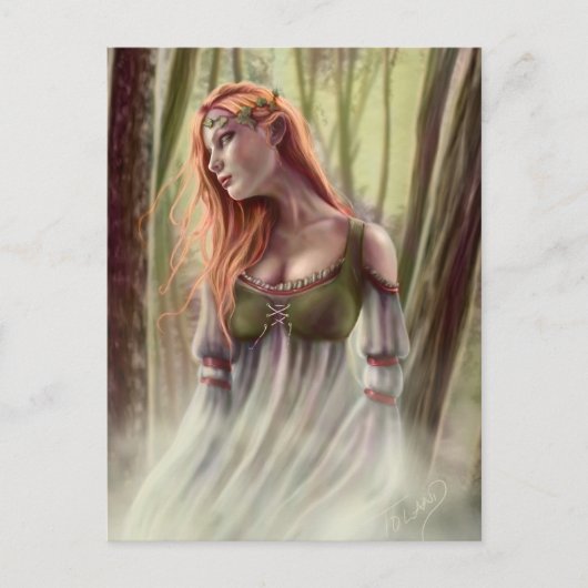 ツタの下 ポストカード (正面)