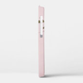 ツタの付いたピンクのリボン Case-Mate iPhoneケース (裏面 / 左)