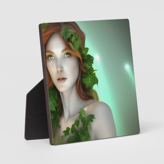 ツタの女神 フォトプラーク (正面)
