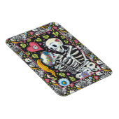 ツタの恋人たち、恋人の骸骨が抱擁 マグネット (右側)