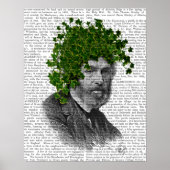 ツタの鉢植え ポスター (正面)