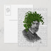 ツタの鉢植え ポストカード (正面/裏面)