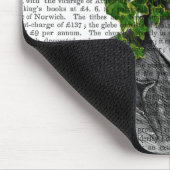 ツタの鉢植え マウスパッド (コーナー)