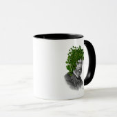 ツタの鉢植え マグカップ (正面右)