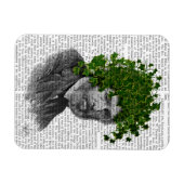 ツタの鉢植え マグネット (横)