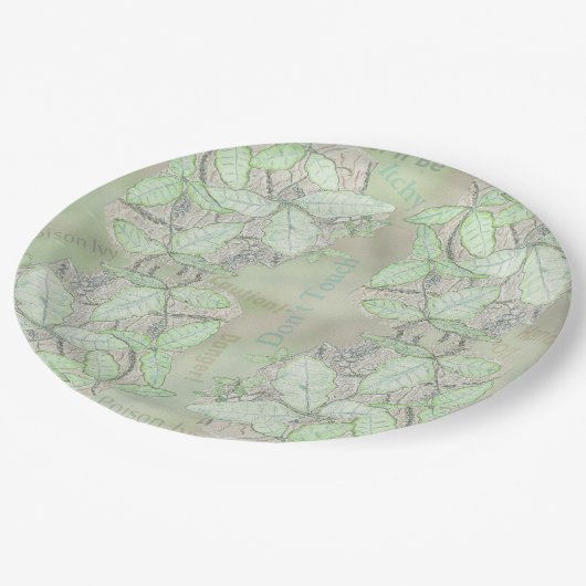 ツタウルシ ペーパープレート (アングル)