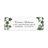 ツタモダンオーガニック ラベル (正面)