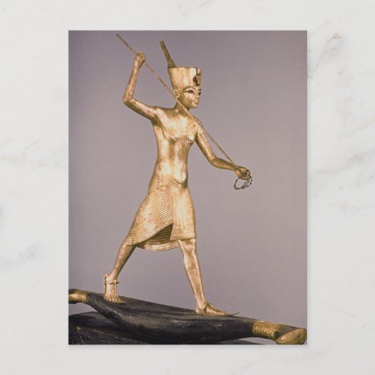 ツタンカームンの墓から来たハーポナー ポストカード (正面)