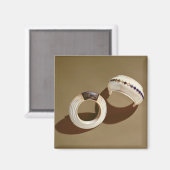 ツタンカームンの墓から2つのブレスレット マグネット (正面/裏面)