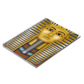 ツタンカーメンのエジプトマスク ノートブック (左側)