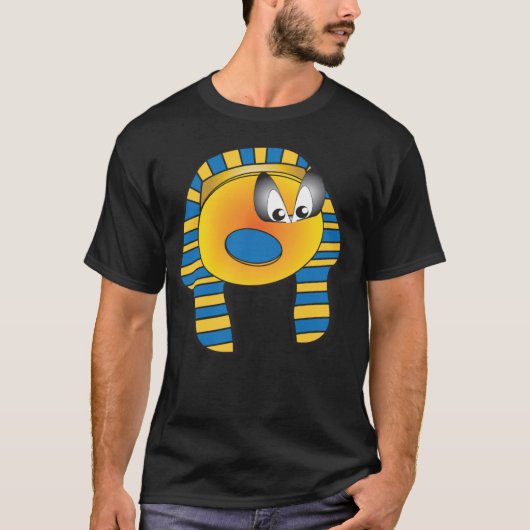 ツタンカーメンの虹の誕生日フード Tシャツ (正面)