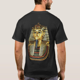 ツタンカーメンの黄金のエジプトマスク Tシャツ