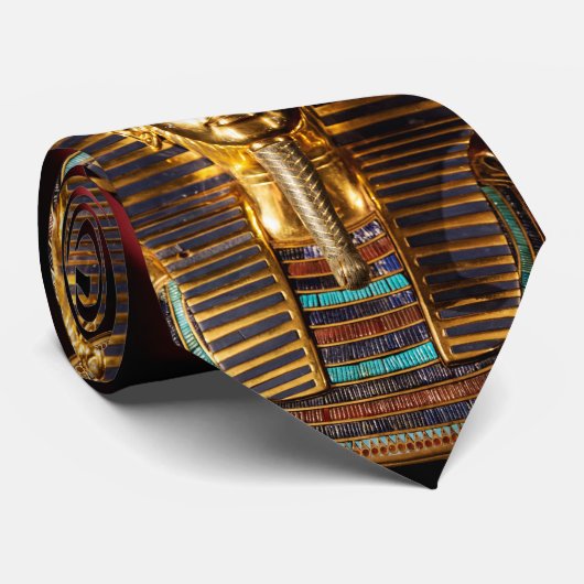 ツタンカーメンの黄金のマスク ネクタイ (ロール)