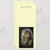 ツタンカーメンの黄金のマスク 招待状 (正面/裏面)