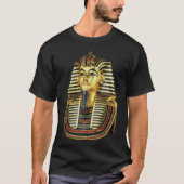 ツタンカーメンの黄金のマスク Tシャツ (正面)