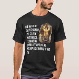 ツタンカーメンの黄金のマスク Tシャツ