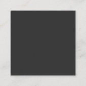 ツタンカーメン 2.0: サイバーキング スクエア名刺 (裏面)