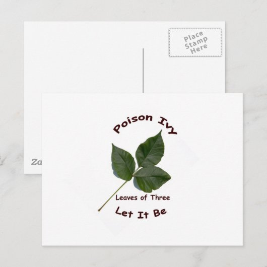 ツタ毒 ポストカード (正面/裏面)