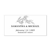 ツタ結婚 セルフインキングスタンプ (デザイン)