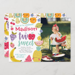 ツチフルッティ2nd誕生日招待状 招待状