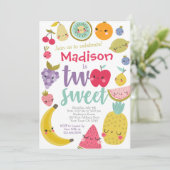 ツチフルッティ2nd誕生日招待状 招待状 (スタンド正面)