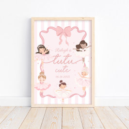 ツチュキュートガールズセカンドバレリーナ誕生日へようこそ ポスター