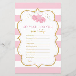 ツチュドレスバレリーナはベビーの試合を願う