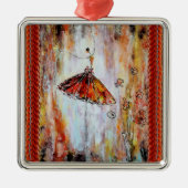 ツチュバレリーナ メタルオーナメント (正面)