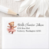 ツチュベア差出人住所ラベル ラベル (インサイチュ)