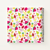 ツッティーフルーティー 2歳の誕生日 トゥッティーフルッティー楽しいフルーツ ノートブック (裏面)