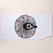 ツツエレガントュ ビーチタオル (正面)