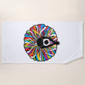 ツツエレガントュ ビーチタオル (正面)