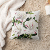 ツツジのヴィンテージのイラストレーション クッション (ブランケット)