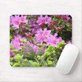 ツツジの花のマウスパッドの松の木のマウスパッド マウスパッド (マウス)