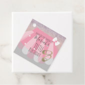 ツツチガールの誕生日パーティーピンクありがとう フェイバータグ (インサイチュ)