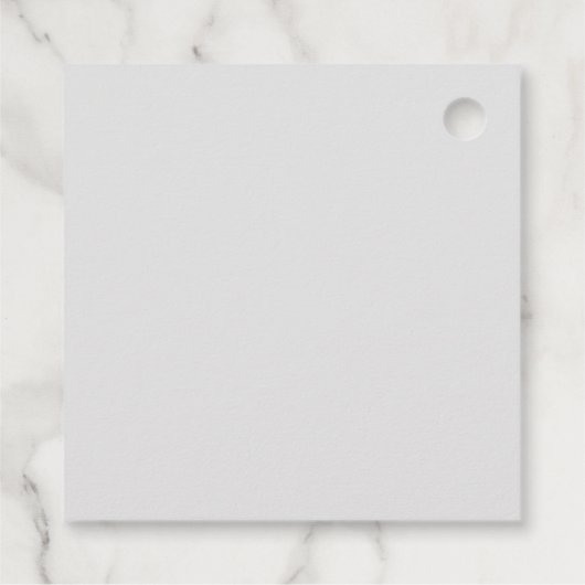 ツツチガールの誕生日パーティーピンクありがとう フェイバータグ (裏面)