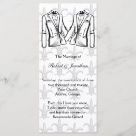 ツツツキシードグルーマーゲイ結婚式 プログラム