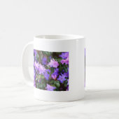 ツツツジの花の茂み コーヒーマグカップ (正面左)