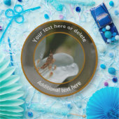 ツツツジの花パーティーのバッタパーソナライズされたン ペーパープレート (パーティー)