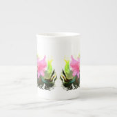 ツツツジの花 ボーンチャイナマグカップ (正面)
