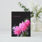 ツツツジの花 ポストカード (スタンド正面)