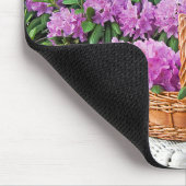 ツツツジ園の籐の椅子 マウスパッド (コーナー)