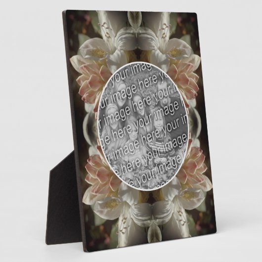 ツツツジ花の花色の濃淡お客様の写真を作成 フォトプラーク (側面)