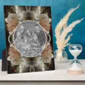 ツツツジ花の花色の濃淡お客様の写真を作成 フォトプラーク (側面)