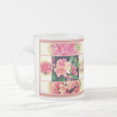 ツツツジ1950年のスタイル フロストグラスマグカップ (左)