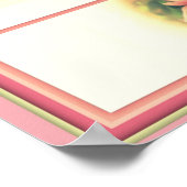 ツツツジ1950年のスタイル ポスター (角)